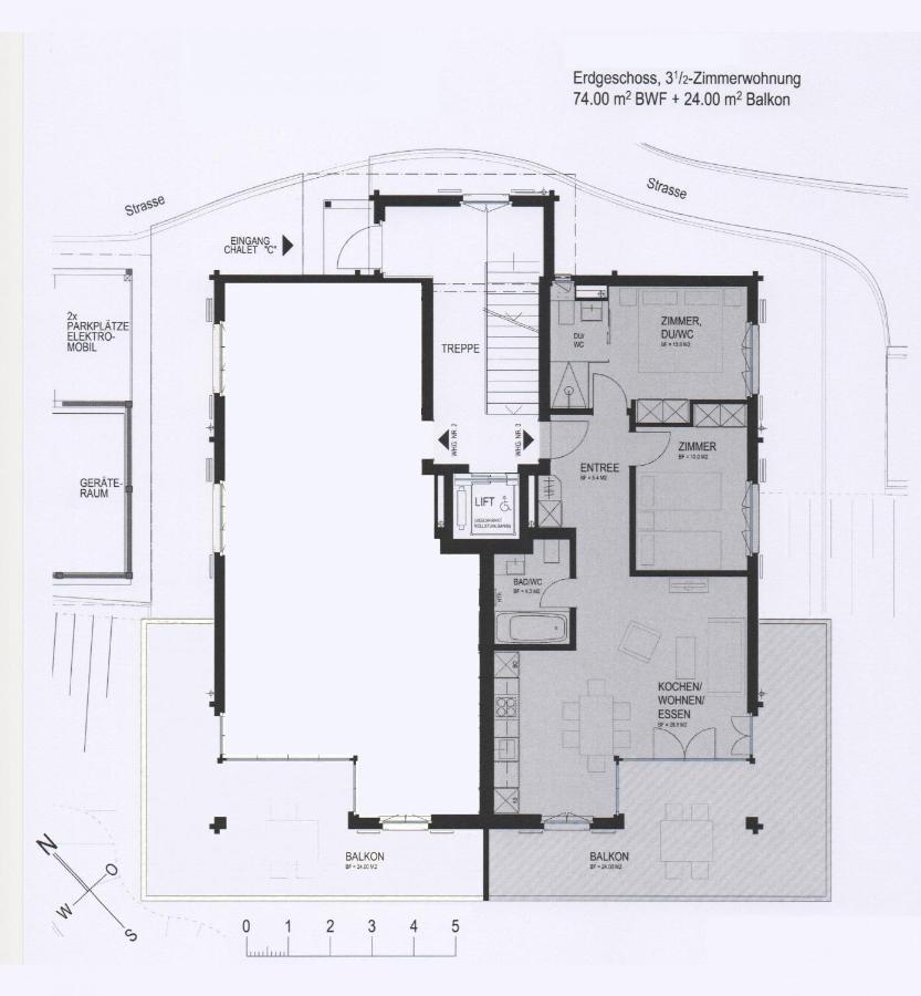 Panoramapark Soleil Chalet C Венген Екстериор снимка